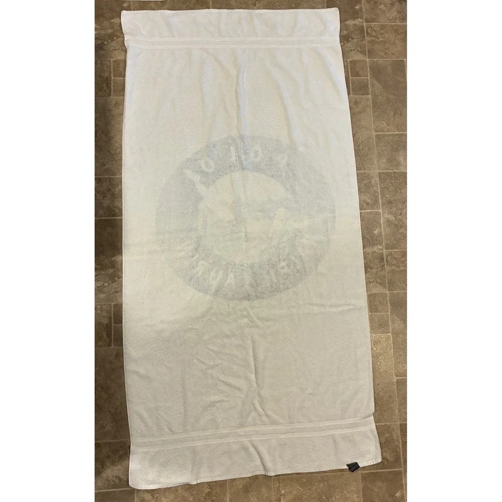1990s‎ Polo Ralph Lauren Beach Towel: USA-Made Cotton Vintage